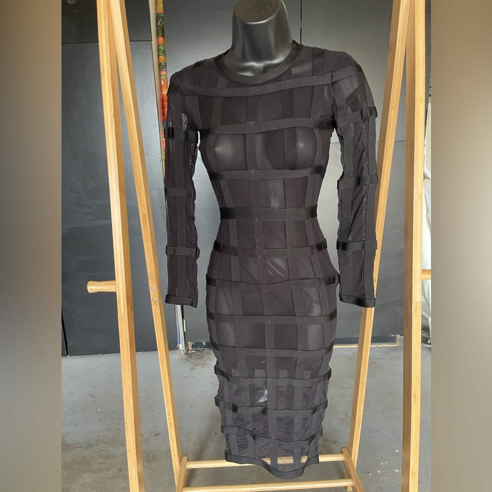 See through dress